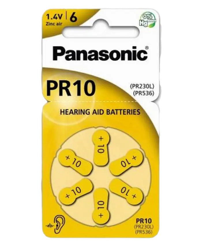 Baterii Panasonic PR-230, PR10, 6 buc. - photo