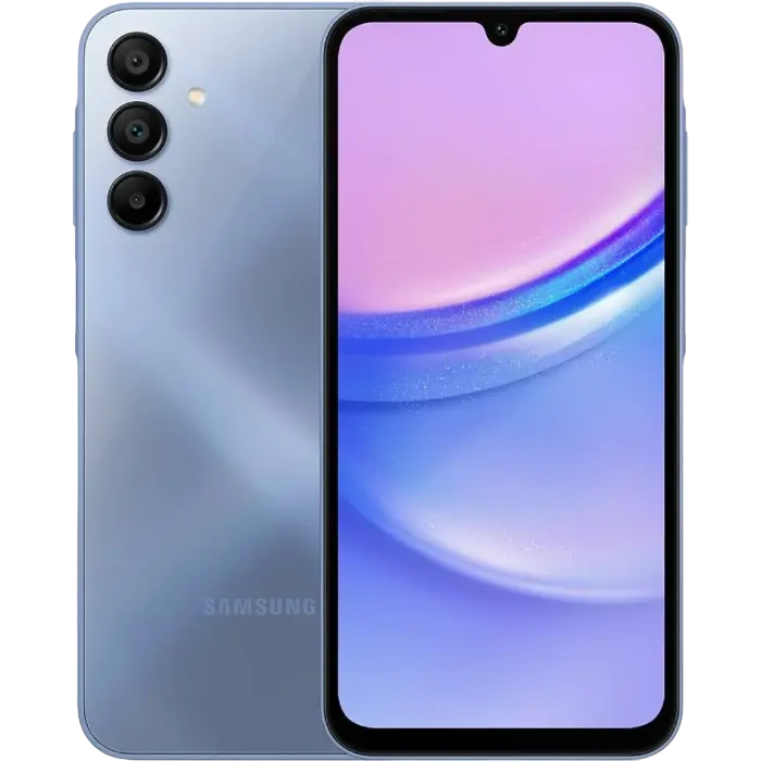 Смартфон Samsung Galaxy A15, 8Гб/256Гб, Синий - photo