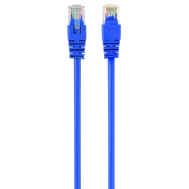 Патч-корд Cablexpert PP12-1M/B, CAT5e UTP, 1м, Синий - photo