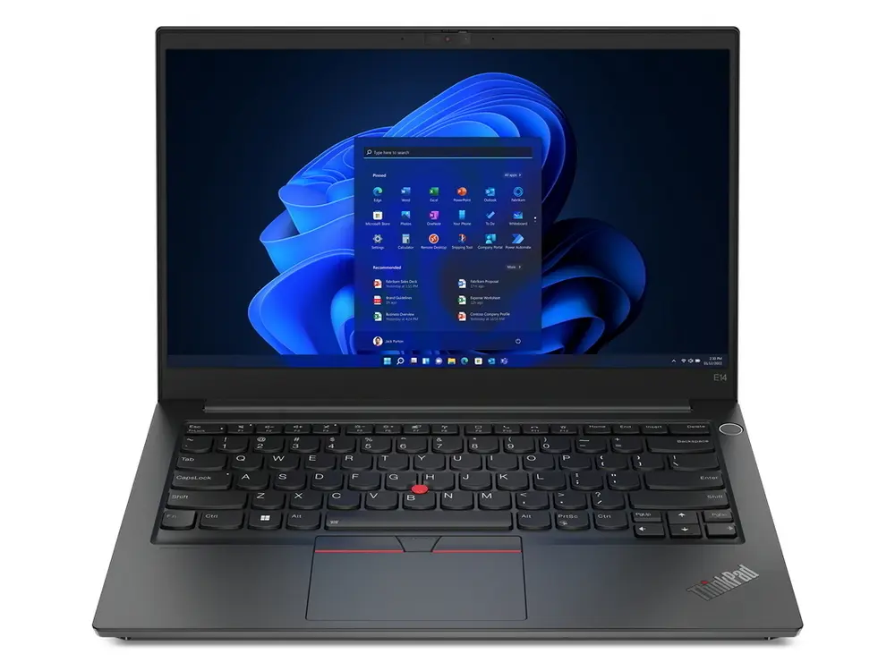 Laptop Business 14" Lenovo ThinkPad E14 Gen 4, Negru, Intel Core i7-1255U, 16GB/512GB, Fără SO - photo