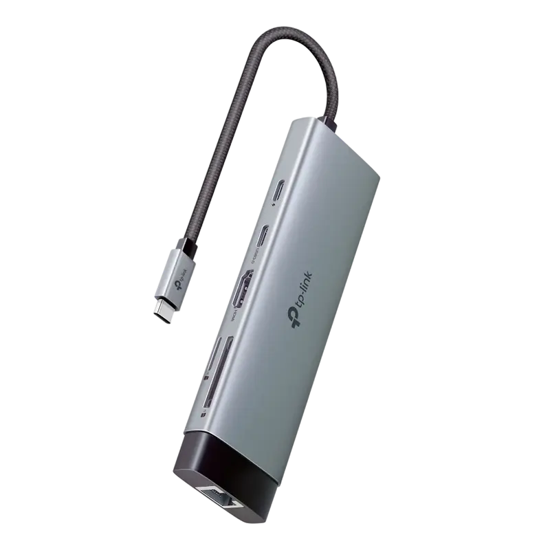 USB-концентратор TP-LINK UH9120C, Серебристый - photo