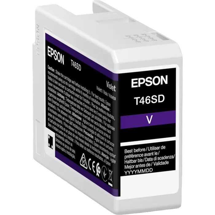 Cartuș de cerneală Epson T46S UltraChrome Pro 10, 25ml, Violet - photo