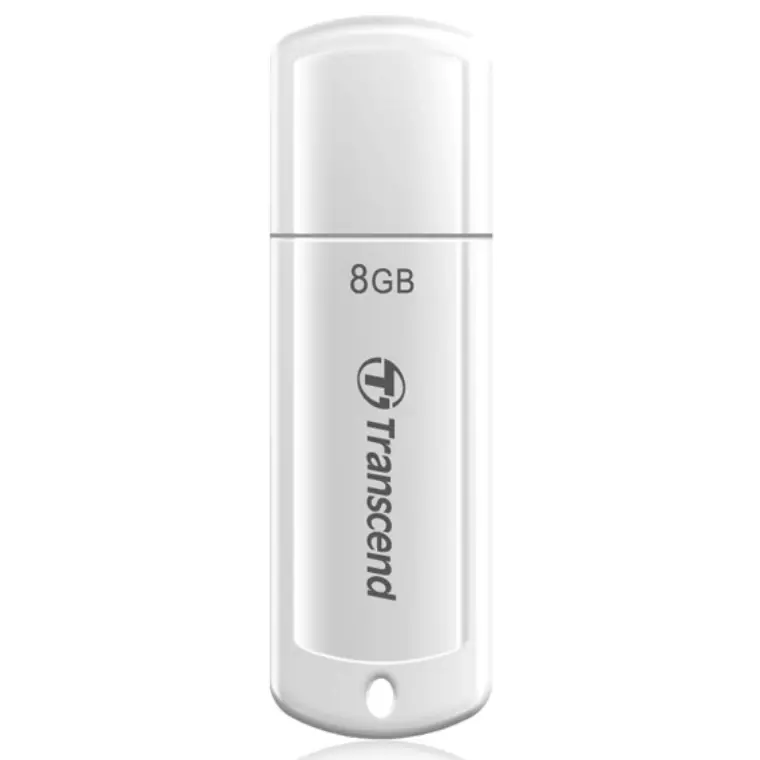 Memorie USB Transcend JetFlash 370, 8GB, White - photo