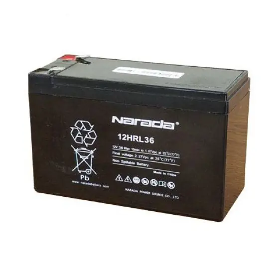 Аккумулятор для резервного питания Narada 12HRL36, 12В, 8,5А*ч - photo