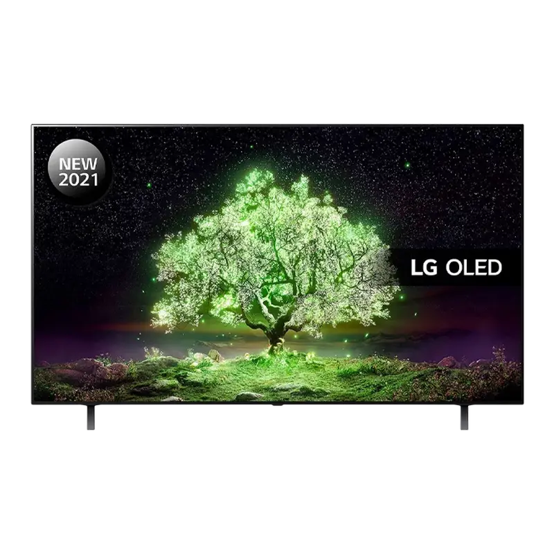 55" OLED SMART Телевизор LG OLED55A16LA, 3840x2160 4K UHD, webOS, Чёрный - photo