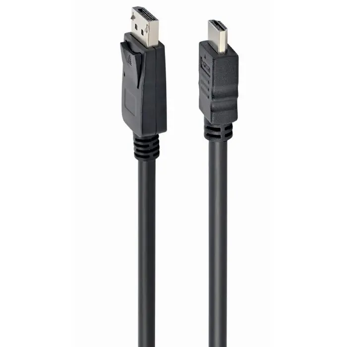 Видео кабель Cablexpert CC-DP-HDMI-1M, DisplayPort (M) - HDMI (M), 1м, Чёрный - photo