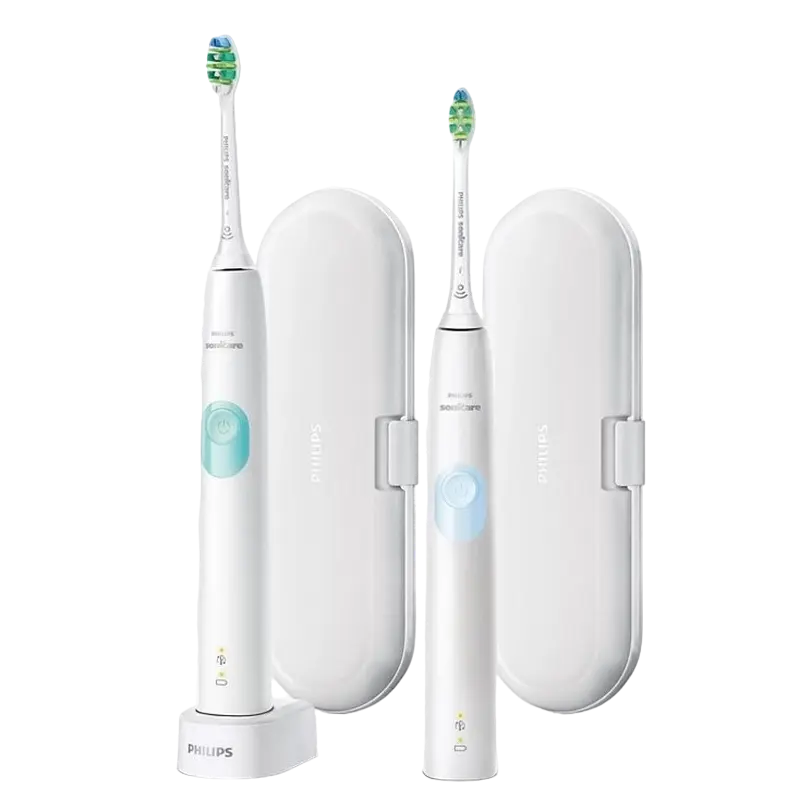 Электрическая звуковая зубная щетка PHILIPS Sonicare ProtectiveClean 4300, Белый - photo