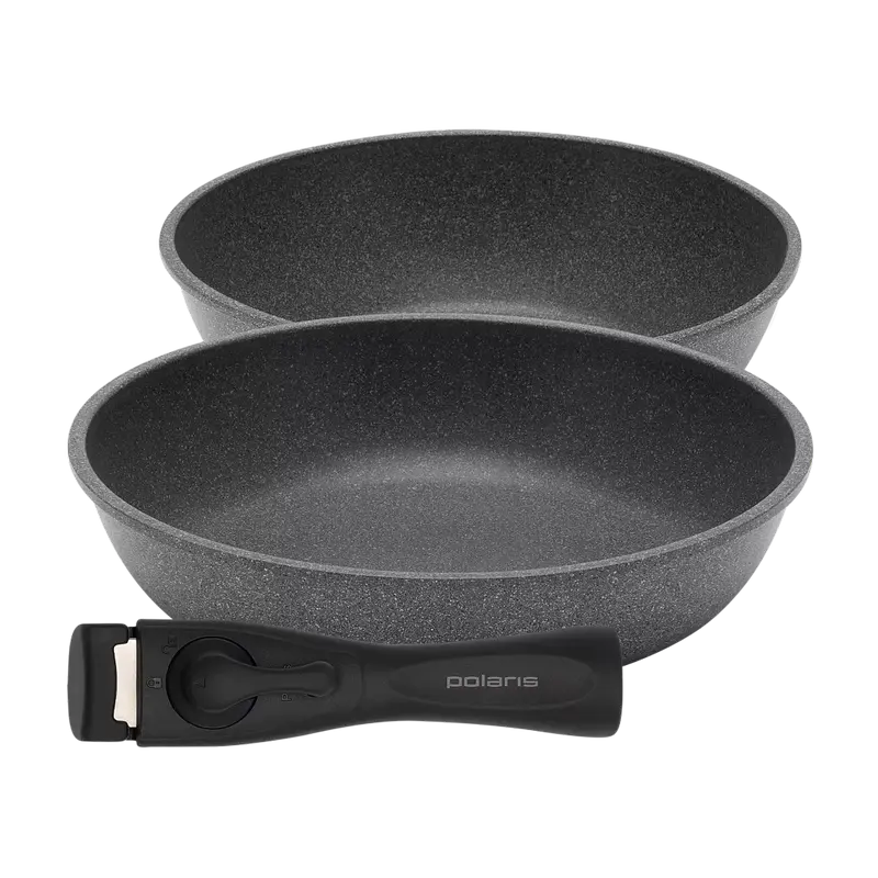 Набор посуды Polaris EasyKeep-3D, 2,5л, Чёрный - photo