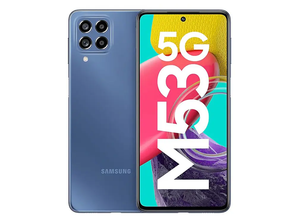 Смартфон Samsung Galaxy M53, 6Гб/128Гб, Синий - photo