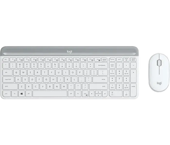 Set Tastatură + Mouse Logitech MK470, Fără fir, Alb - photo