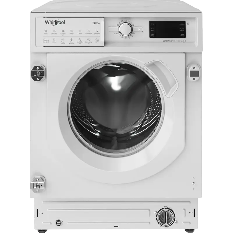 Стирально-сушильная машина Whirlpool BI WDWG 861484 EU, 8кг, Белый - photo