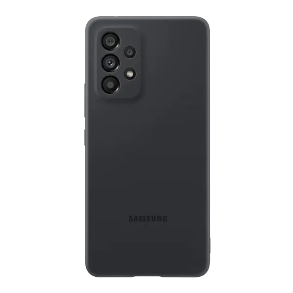 Husă Samsung Silicone Cover Galaxy A73, Negru - photo
