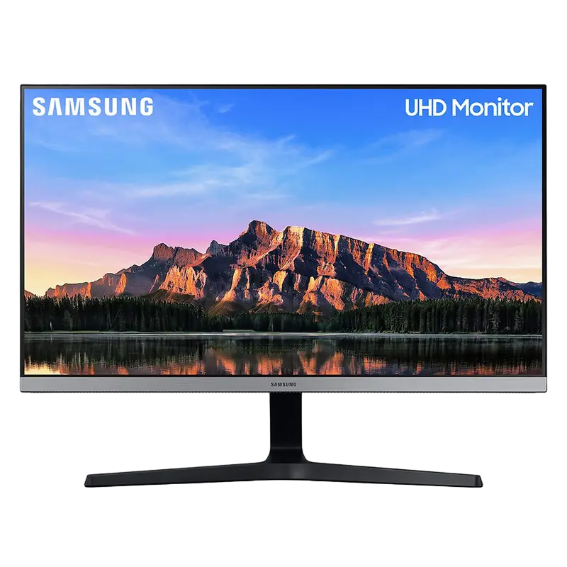 28" Monitor Samsung U28R550UQ, IPS 3840x2160 4K-UHD, Negru/Gri - photo
