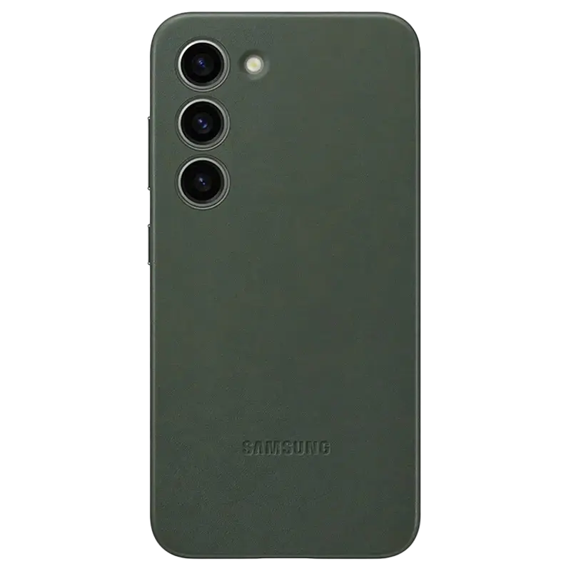 Husă Samsung Leather Cover for Galaxy S23+, Verde - photo