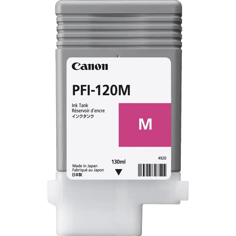 Картридж чернильный Canon PFI-120, 130мл, Пурпурный - photo