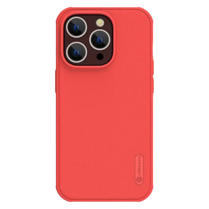 Husă Nillkin iPhone 14 Pro Max Super Frosted Shield Pro, Roșu - photo