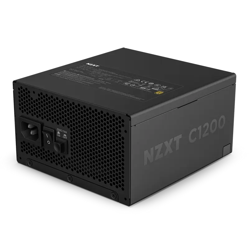 Блок питания для компьютеров NZXT C1200, 1200Вт, ATX, Полностью модульный - photo