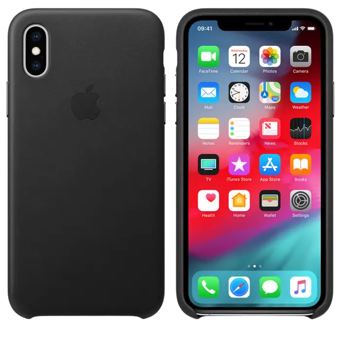 Чехол Apple iPhone XS Case, Чёрный - photo