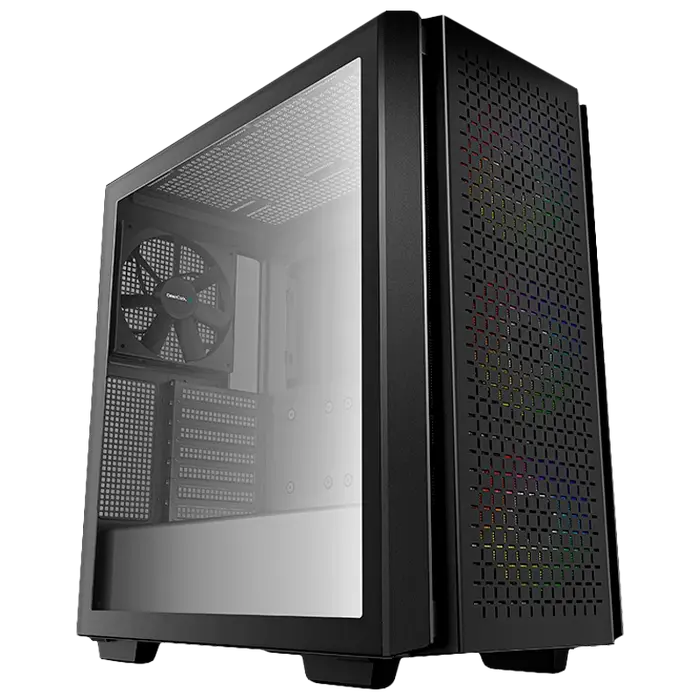 Компьютерный корпус Deepcool CG560, Midi-Tower, ATX PS2 , Чёрный - photo