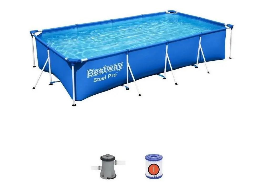 Каркасный бассейн Bestway Splash Frame Pool, 6478л, Синий, 56424 - photo