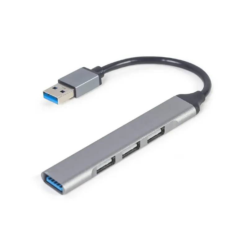 USB-концентратор Gembird UHB-U3P1U2P3-02, Серебристый - photo
