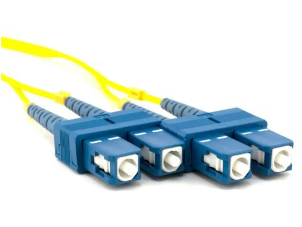 Fiber optic patch cords, singlemode Duplex SC-SC, 1m - photo