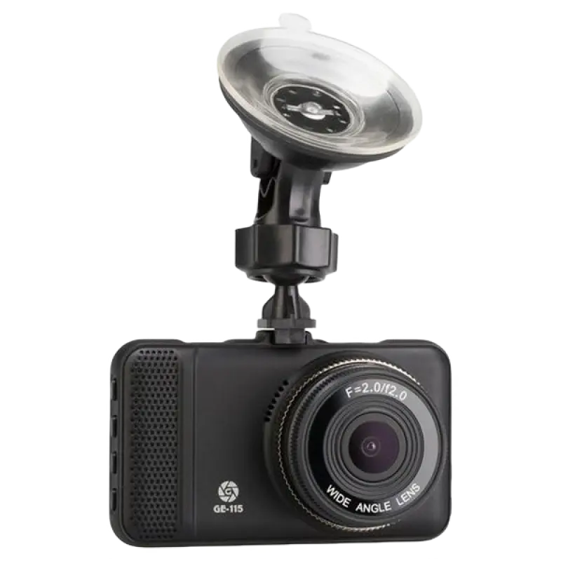 Автомобильный видеорегистратор Globex GE-115, Full-HD 1080P, Чёрный - photo