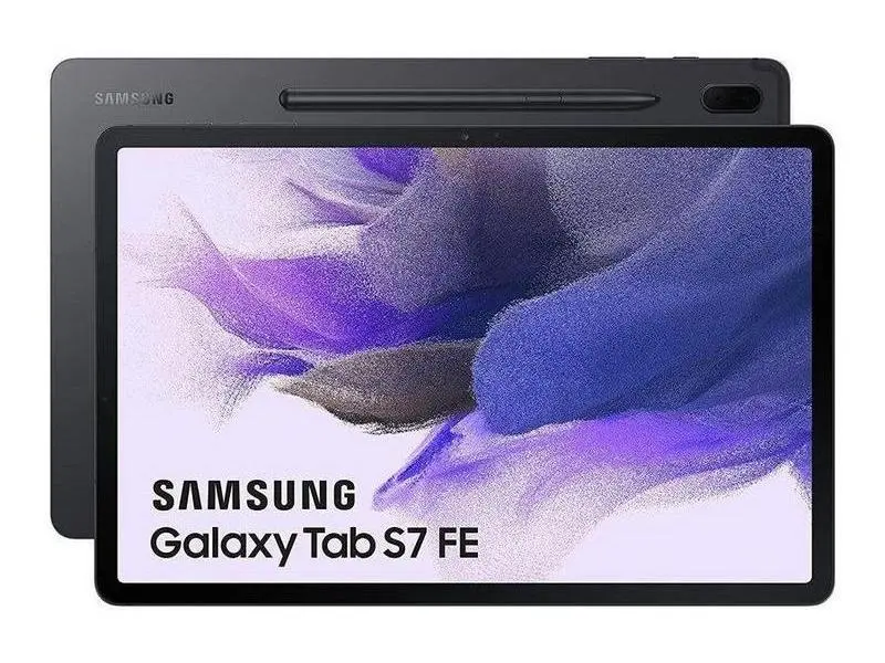 Tabletă Samsung Galaxy Tab S7fe, Wi-Fi, 64GB, Negru - photo