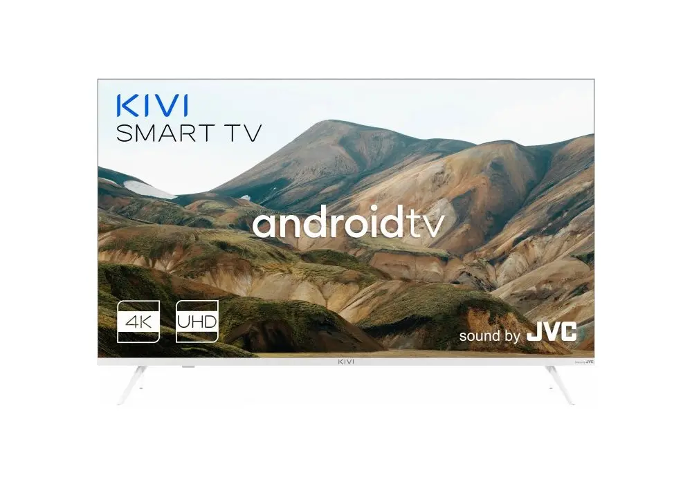 43" LED SMART TV KIVI 43U790LW, 3840 x 2160 4K, Android TV, Alb - photo