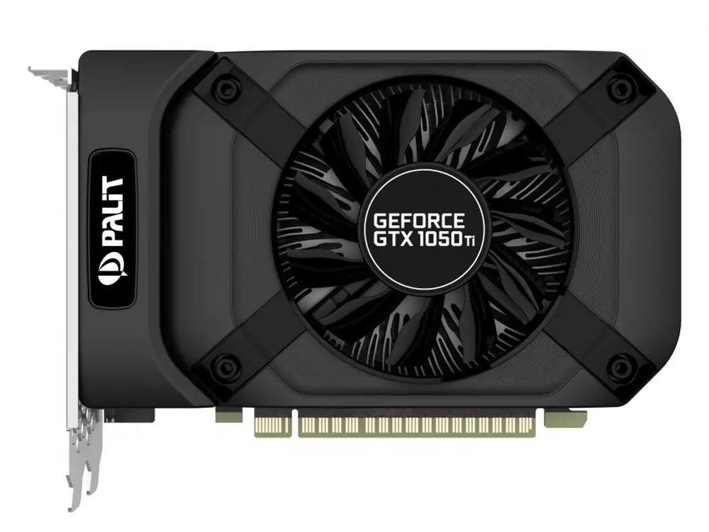 Видеокарта Palit GeForce 1050 Ti StormX,  4ГБ GDDR5 128бит - photo