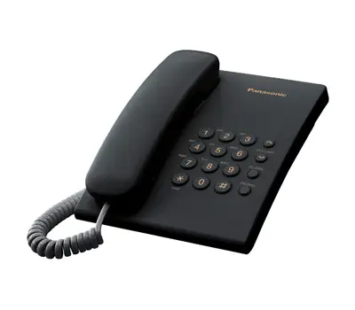 Telefon cu fir Panasonic KX-TS2350, Negru - photo