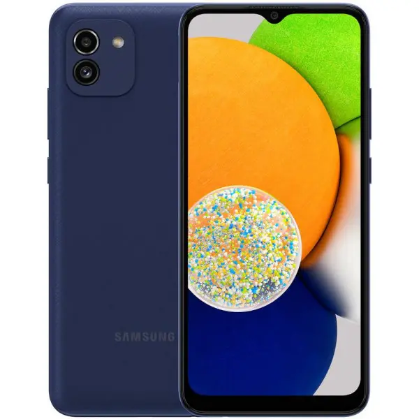 Смартфон Samsung Galaxy A03, 3Гб/32Гб, Синий - photo