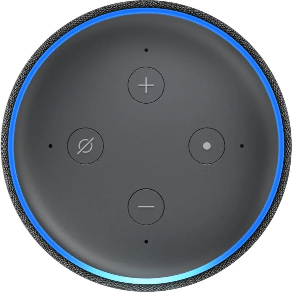 Boxă portabilă Amazon Echo Dot (3rd Gen), Cărbune - photo