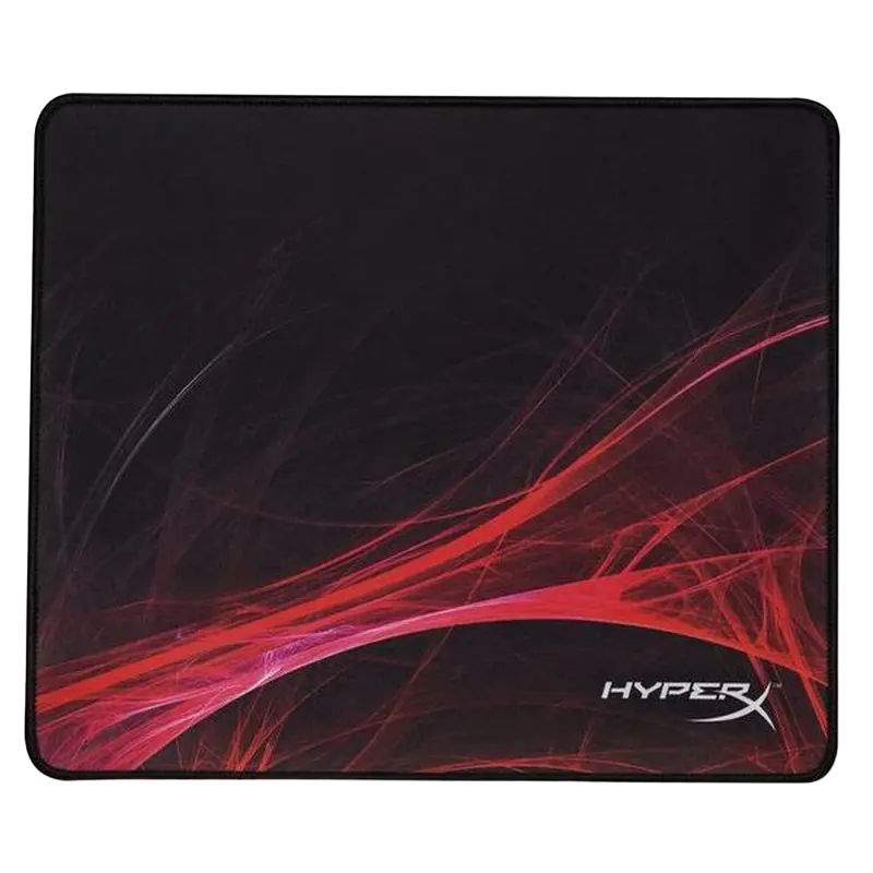 Игровой коврик для мыши HyperX FURY S Pro Speed Edition, Medium, Чёрный/Красный  - photo