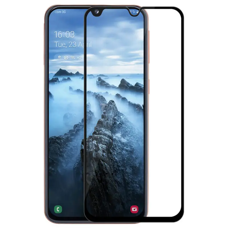 Защитное стекло Nillkin Galaxy A40 - Tempered Glass CP+ pro, Чёрный - photo