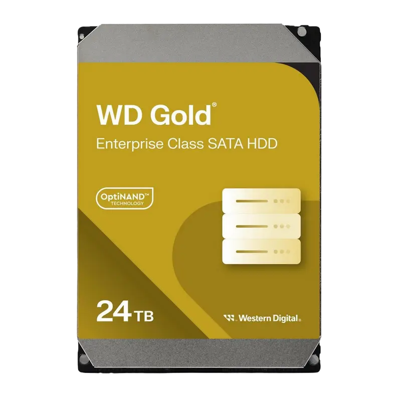 Жесткий диск Western Digital WD Gold, 3.5", 24 TB <WD241KRYZ> - photo