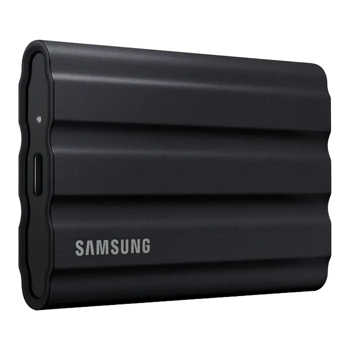 Внешний портативный SSD накопитель Samsung T7 Shield, 2 ТБ, Синий (MU-PE2T0S/AM) - photo