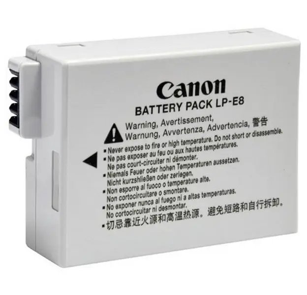 Baterie reîncărcabilă pentru camera Canon LP-E8 - photo