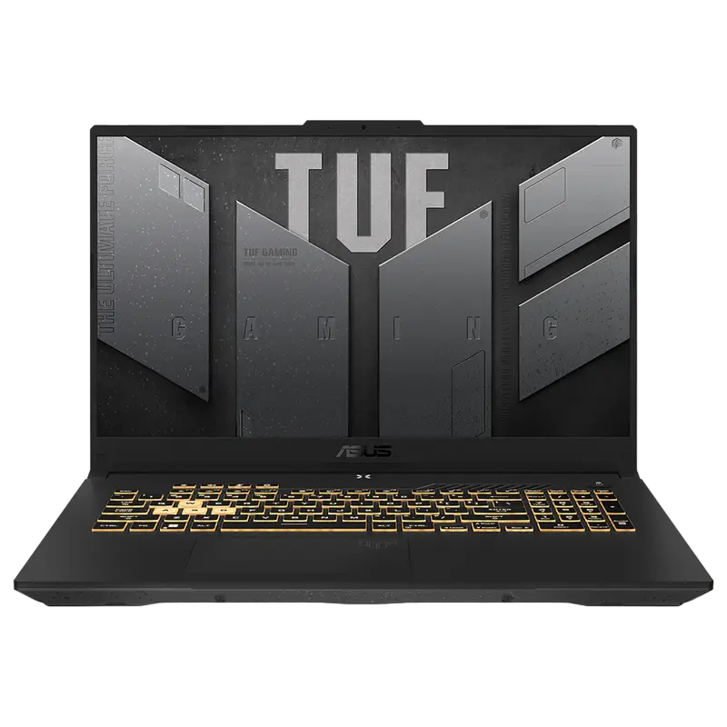 Игровой ноутбук 17,3" ASUS TUF Gaming F17 FX707ZC4, Mecha Gray, Intel Core i5-12500H, 16Гб/512Гб, Без ОС - photo