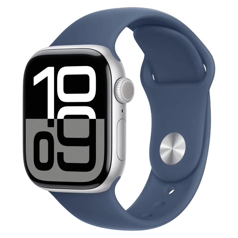 Ceas inteligent Apple Watch Series 10, 42mm, Denim - photo