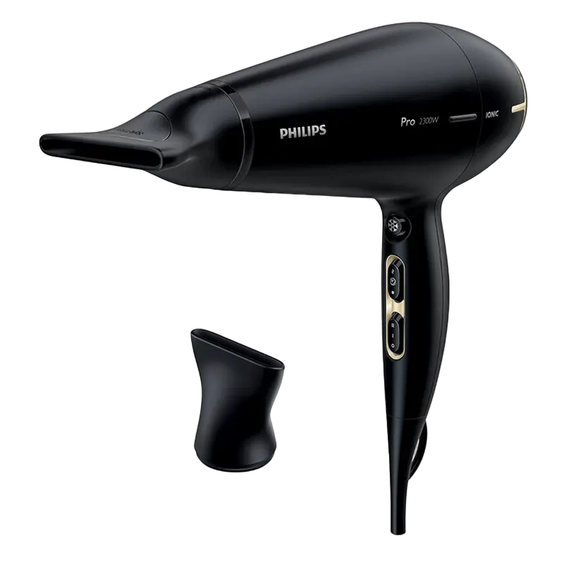 Uscător de păr Philips Prestige Pro HPS920/00, 2300 W, Negru - photo