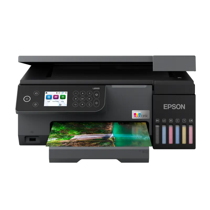 MFP Epson EcoTank L8100, Negru - photo