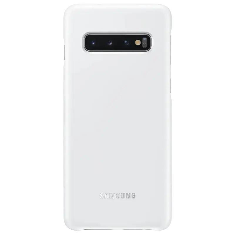 Чехол Samsung LED Cover for Galaxy S10E, White - photo