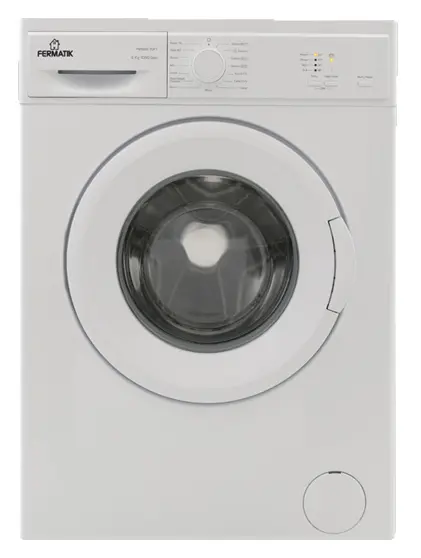 Mașină de spălat Fermatik FMW6C10F1, 6kg, Alb - photo
