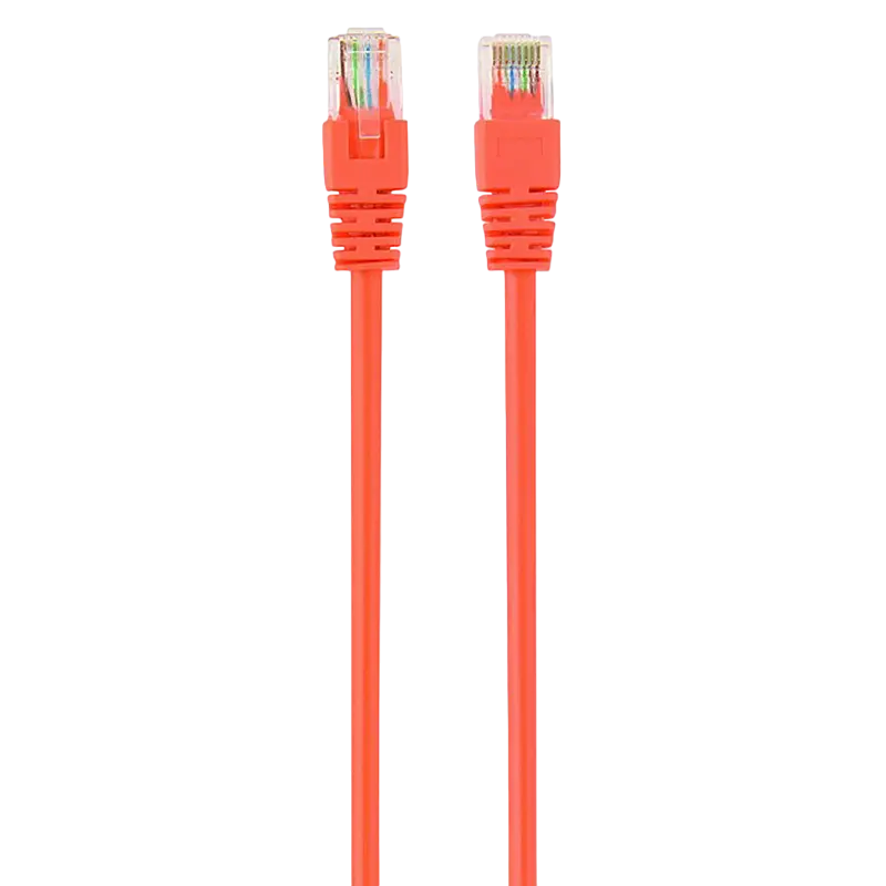 Patch cord Cablexpert PP12-2M/O, CAT5e UTP, 2m, Portocaliu - photo