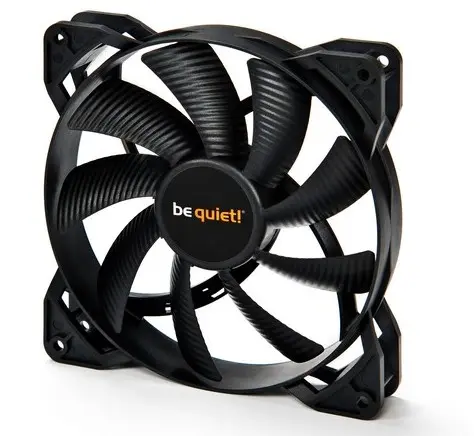 PC Case Fan be quiet! Pure Wings 2 high-speed, 140x140x25 mm, 1600rpm, <37.3db, PWM, 4pin - photo