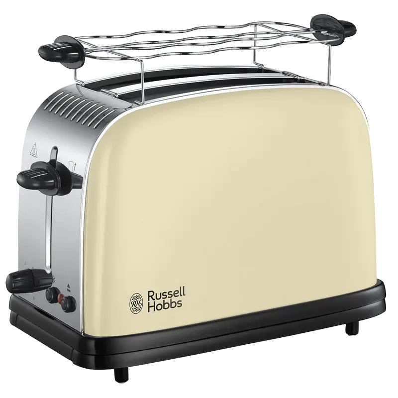 Тостер Russell Hobbs Colours Plus 2 Slice Toaster, Бежевый - photo
