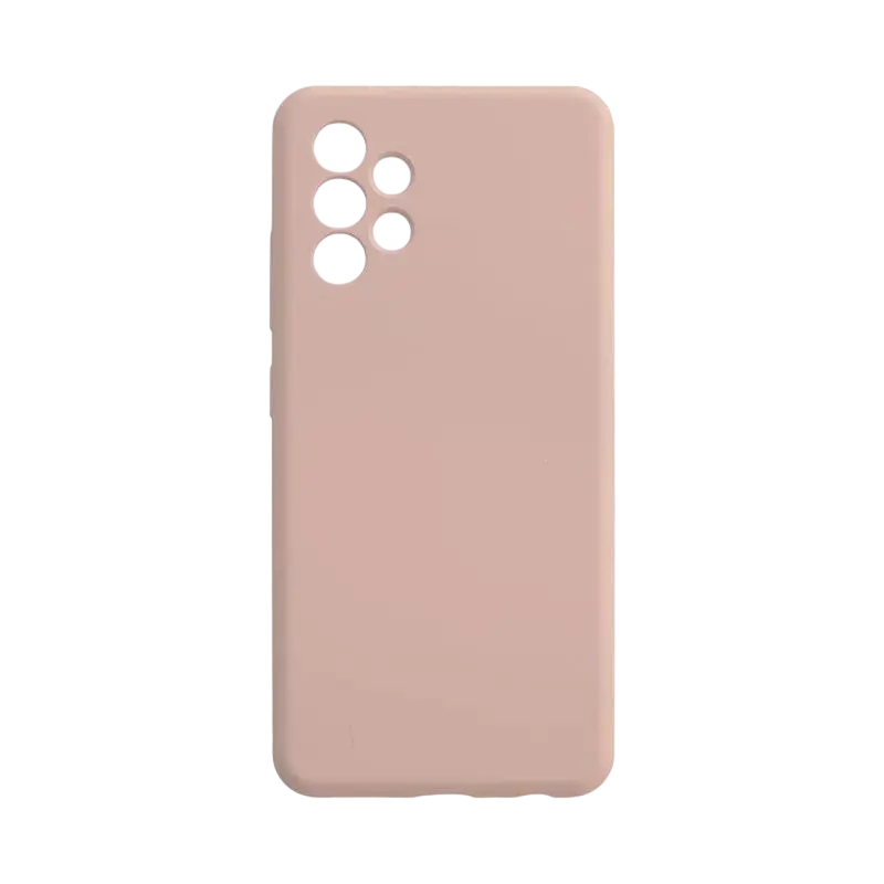 Husă Xcover Galaxy A03 - Liquid Silicone, Light Pink - photo