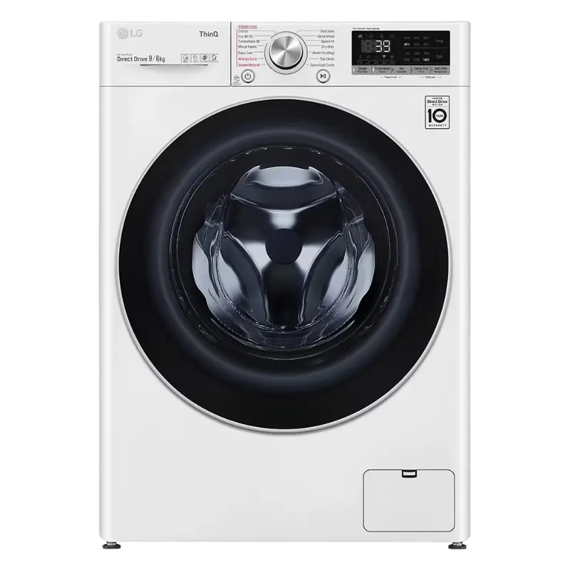 Mașină de spălat cu uscător LG F4DV709S2E, 9kg, Alb - photo