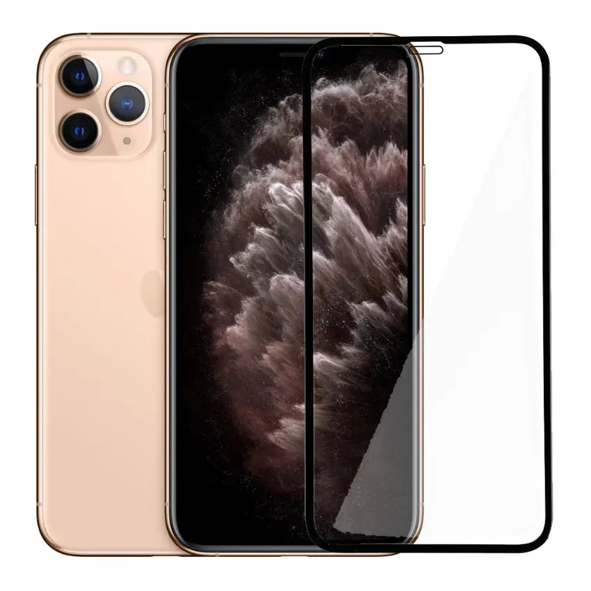 Защитное стекло Xcover iPhone 11 Pro Max, Чёрный - photo